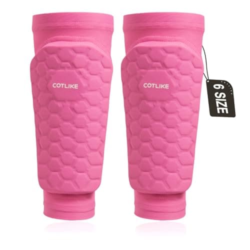 Soccer Shin Guards for Kids Youth Adults, Ski Shin Guards Sleeves for 2-18 Years Old Boys Girls Men, Calf Compression Sleeve with Honeycomb Pads, Espinilleras de Futbol para Hombres