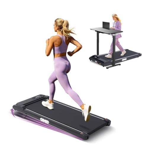 Portable Mini Treadmill for Home Small, 0.6-7.6MPH Walking Pad Treadmill with Incline, 350LBS Electric Small Treadmills for Exercising, 3.0HP Compact Under the Desk Treadmills for Small Spaces
