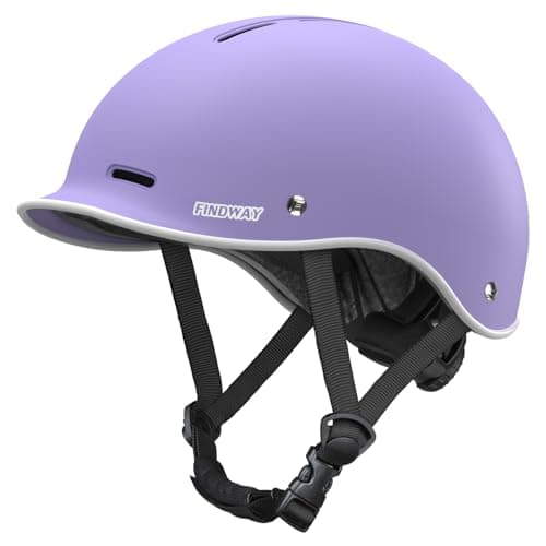 Findway Pro Bike Helmet for Adults,Adjustable Cycling Helmet for Men & Women [Safety Certified] Bicycle Helmet for Commuting, Road Biking, Skating with Adjustable Dial