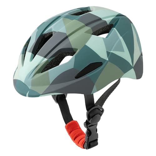 Kids Youth Bike Helmet for 3-16Years Old Boys Girls - Suitable for Skateboarding & Scooter Riding, Available in 3-8Years and 8-16Years Sizes, Toddler & Youth Style