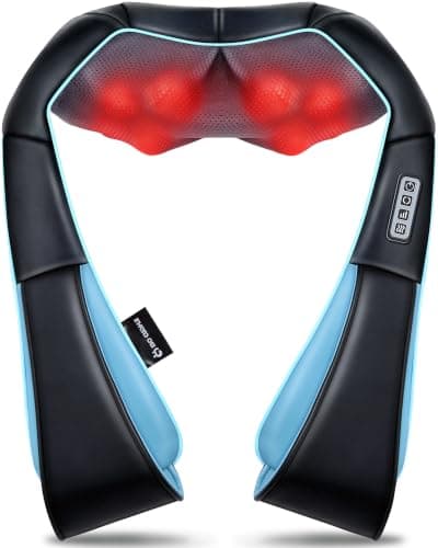 Mo Cuishle Women Men Gifts, Shiatsu Back Shoulder & Neck Massager with Heat
