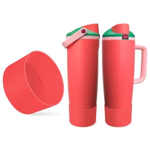 Kaitiaki Silicone Boot for Owala 30oz & 40oz FreeSip Sway Bottles & Tumblers - Non-Slip, Scratch-Resistant, Stability Enhancer, Available in 12 Colors (Strawberry Fields)