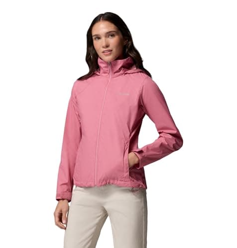 Columbia Women's Switchback IV Rain Jacket, Rosette, X-Small