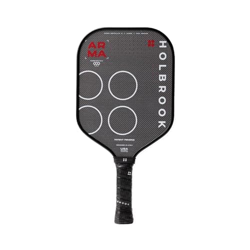 Holbrook ARMA S Metallic Widebody Pickleball Paddle – Carbon Fiber Face, Dual-Density Core | Large Sweet Spot Control Paddle | USAPA Approved