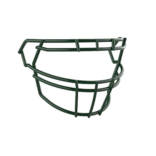 Schutt F7 Football Facemasks for Schutt F7 Football Helmets, F7 TROPO-DW-O-NB-VC, Dark Green, Titanium