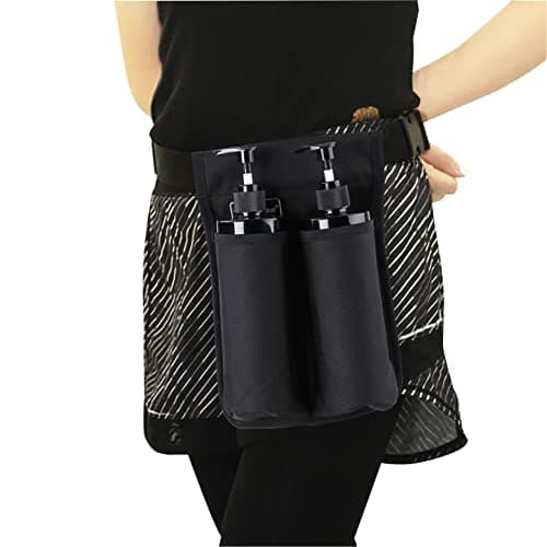 Massage Oil Holster Massage Bottle Bag Lotion Holster Massage Therapist Massage Oil Holster Massage Lotion …(1kd9D-black)