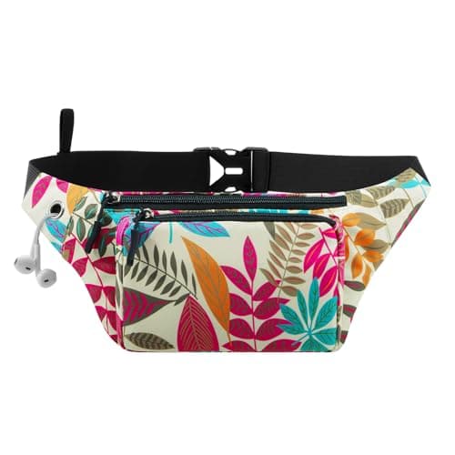 HUA ANGEL Fanny Pack for Women & Men - Crossbody Waist Bag Lightweight Belt Bum Bag for Sports, Travel, Hiking, Everyday Use