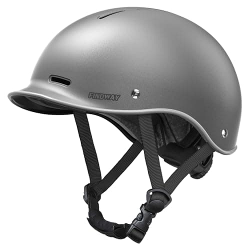 Findway Pro Bike Helmet for Adults,Adjustable Cycling Helmet for Men & Women [Safety Certified] Bicycle Helmet for Commuting, Road Biking, Skating with Adjustable Dial