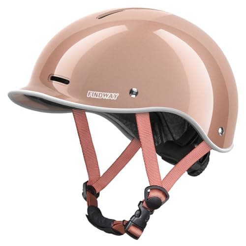 Findway Pro Bike Helmet for Adults,Adjustable Cycling Helmet for Men & Women [Safety Certified] Bicycle Helmet for Commuting, Road Biking, Skating with Adjustable Dial