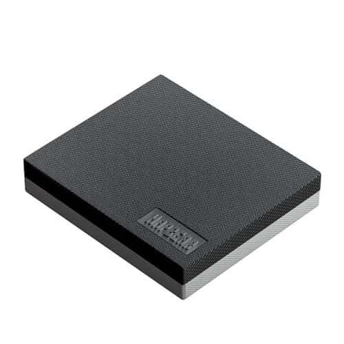 HAPBEAR Exercise Balance Pad - 15"x12" Non-Slip Textured Bottom Stability Training Mat - 2.25" Thick Soft Cushioned Foam for Physical Therapy, Core Training & Home Workouts