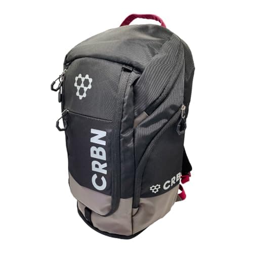 CRBN Pickleball - Backpack - Pro Team Pickleball Bag - Padded Compartment with Space for 3 Paddles, Shoes & More