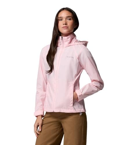 Columbia Women's Switchback IV Rain Jacket, Satin Pink, X-Large