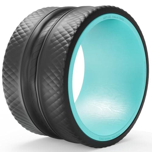 FitBeast Back Roller - Deep Tissue Massage Wheel, Yoga Wheel & Back Stretcher for Pain Relief (12'')