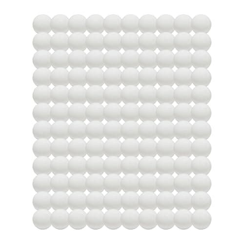 Champion Sports Lacrosse Balls – Official Size Equipment for Professional, College & High School Games, Practices & Recreation - NOCSAE, NCAA, NFHS and SEI Certified - 120-Pack - White