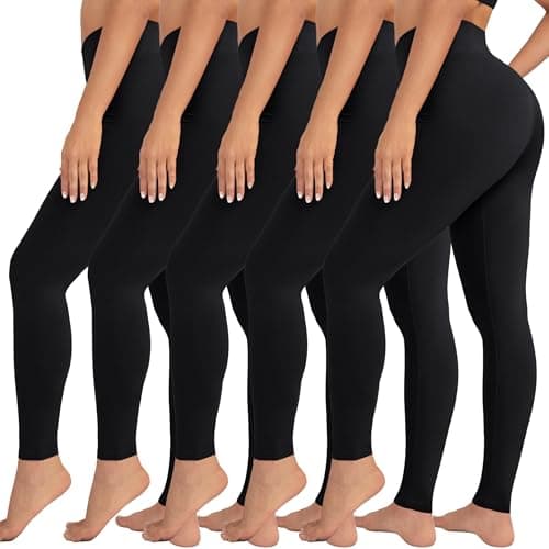 VALANDY Creamlush Women's Leggings High Waisted Tummy Control Stretch Yoga Pants Workout Running Tights Leggings for Women