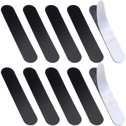 STSTR 10pcs Lead Tapes for Pickleball Paddles, 3g Weighted Adhesive Golf Lead Tape Strips, Add Swing Weight Speed Outdoor Activities Accessories for Golf Clubs, Pickleballs, Tennis Racket(Black)