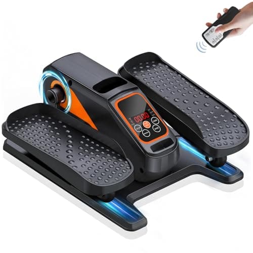 Under Desk Elliptical Machine, Electric Elliptical as Seen on TV for Seniors Adults with 15 Adjustable Speed, Quiet & Portable Electric Seated Pedal Exerciser for Home Office
