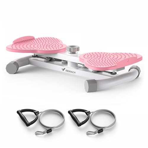 MERACH Waist Twister Machine Exercise, Ab Twist Board with 300 lbs Weight Capacity, Abs Workout for Slim Waist and Core Ab Exercise, Noiseless Home Gym Equipment for Women Men