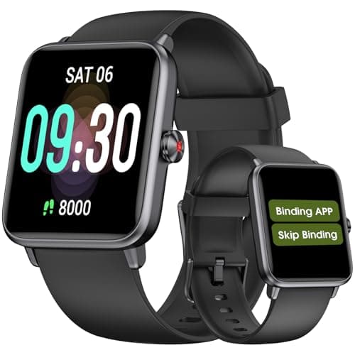 Pautios Pedometer Watch Senior Friendly No App/Phone Required, Waterproof Fitness Tracker Watch with Step Counter Calories/Sleep Tracker for Walking Running for Men Women