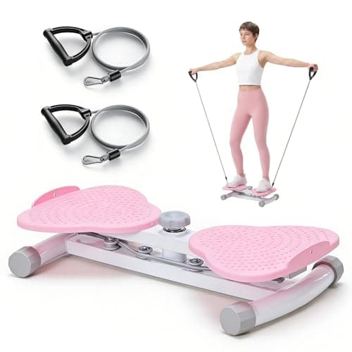 DUMOS Waist Twister Machine Exercise, Ab Twister Board, 300 lbs Capacity, Noiseless Fitness Tool for Core & Belly Fat Workout, Anti-Slip Home Gym Equipment for Women and Men
