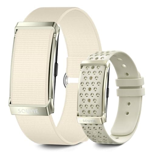 Smart Bracelet for Women Men, Health Activity Fitness Trackers, 24H Sleep Tracker, All-Day Continuous Heart Rate/Blood Pressure/HRV/Stress Monitor, 170+ Sports Modes Smart Band with Free APP 2 Bands