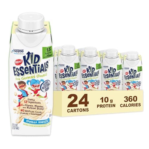 BOOST Kid Essentials 1.5 with Fiber, Vanilla Vortex
