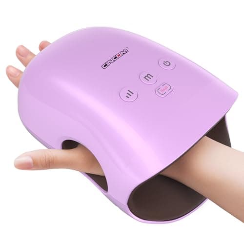 CINCOM Hand Massager - Cordless Hand Massager with Heat and Compression for Arthritis and Carpal Tunnel