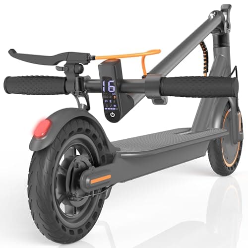 Aovowheel Electric Scooter for Adults, Folding E Scooter with 250W-500W Motor 16-24 Mph Top Speed, Max 15-60Miles Long Range,6.5''/8.5''/10''/14'' Solid Tires Commuting Scooters, Dual Brakes