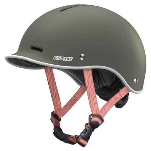 Findway Pro Bike Helmet for Adults,Adjustable Cycling Helmet for Men & Women [Safety Certified] Bicycle Helmet for Commuting, Road Biking, Skating with Adjustable Dial