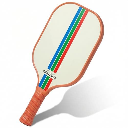 Premium Pickleball Paddles for All Skill Levels – USAPA Approved, Honeycomb Core & Cushioned Grip – Carbon Fiber Brown Pickle Ball Paddle Set – Made by Brooklyn Pickleball Co.
