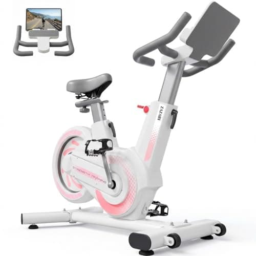 ZAZARI Compact Magnetic Exercise Bike, White