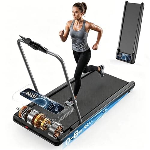 XVCAS Walking Treadmill Pad with 0-8% Incline ，2.5HP 270 lbs，Compact Design—Fits Perfectly in Any Corner，Suitable for Home and Office Use