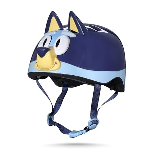Bluey - Kids Bike Helmet, Adjustable Safety Helmet, CPSC Certified