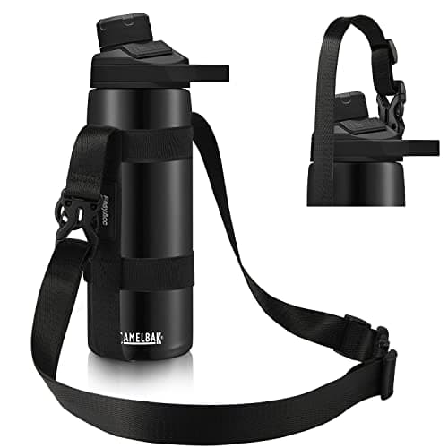 EasyAcc Water Bottle Holder Strap Sling, for Owala FreeSip 24 32 40 oz, Hydro Flask, Cirkul, Yeti, Stanley Flip, Universal Water Bottles, with Carabiner, for Walking Curise Travel (Bottle Excluded)