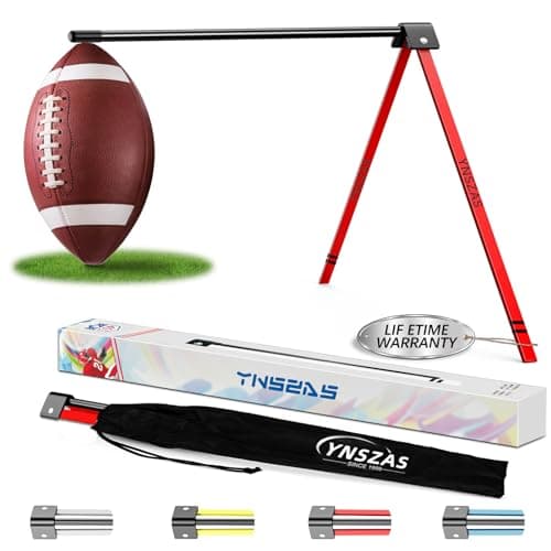 YNSZAS 𝙉𝙀𝙒 Football Kicking Tee, Portable Field Goal Kicking Holder Stand, Kickoff Tee Compatible with All Football Sizes, Football Training Practice Equipment for Adult & Youth