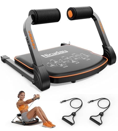 Niceday Ab Workout Equipment, Ab Machines for Stomach Workout, Ab Trainer Machine for Home, Ab Crunch Machine for Home Exercise, Sit Up Machine with 330 LBS Weight Capacity