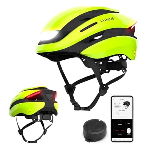 Lumos Ultra Bike Helmet | 360˚ Visibility TÜV Verified | Front & Rear LED Lights with Turn Signals | Commuter Bike Helmet for Adults Men Women