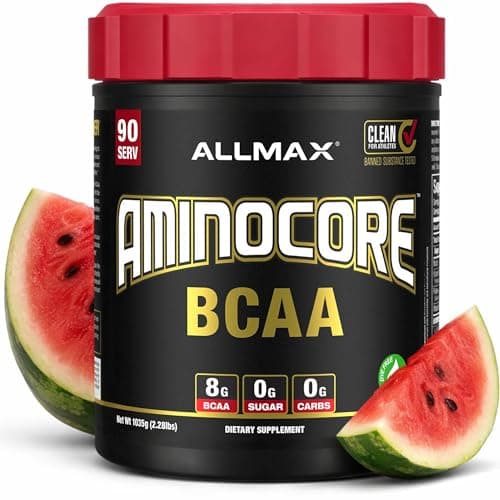 ALLMAX AMINOCORE BCAA Powder, Watermelon, 90 Servings, 1035 g