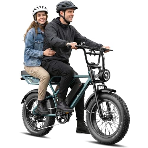 Jasion RetroVolt-Pro Electric Bike for Adults, [3000W Peak Motor & 38 MPH & 90-Miles], 1040WH Removable Battery, Hydraulic Brakes EBike, 20'' X 4'' Fat Tire Electric Dirt Bike
