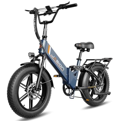Jasion X Hunter ST 20" Electric Bike for Adults,Peak 1400W Motor,30MPH Max Speed Foldable Ebike,71 Miles Range Folding E Bicycles,624WH Battery,Hydraulic Disc Brakes,UL 2849 Certified