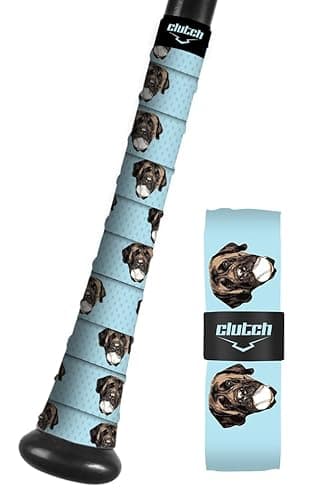 Clutch Sports Apparel All-Weather Bat Grip Tape, 1.1mm Cushioned & Non-Slip for Baseball & Softball, Durable & Multi-Sport Performance for Youth & Adult Players, The Beast Design