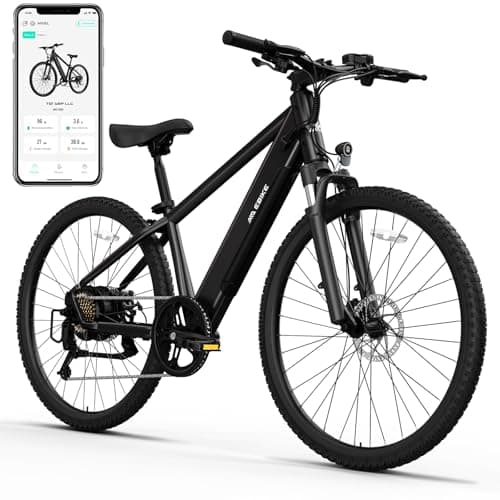 TST Electric Bike for Adults - 25MPH Lightweight Ebike, with Peak 750W Motor, 36V 300Wh Removable Built-in Battery Bike, Range Up to 40Miles, 26" Tire Step-Thru Electric Bike for Commuter