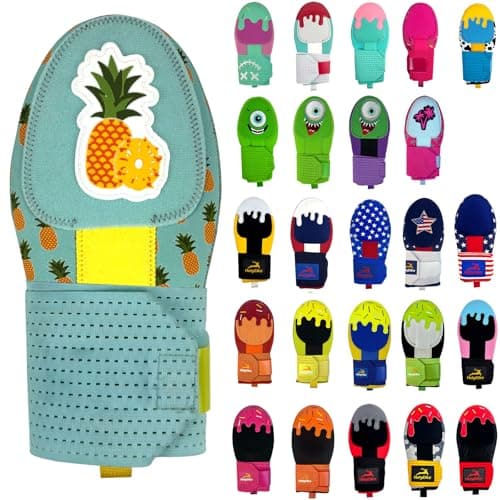 HolyElks Sliding Mitt,Baseball Softball Sliding Glove for Kid Youth Adult - Flexible,Breathable,Durable,Easy to Wear (Pineapple, Adult)
