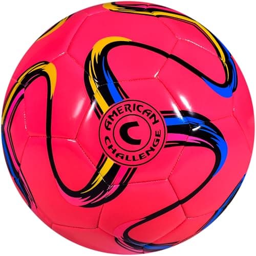 American Challenge Brasilia Size 5 Soccer Ball for Training and Practice