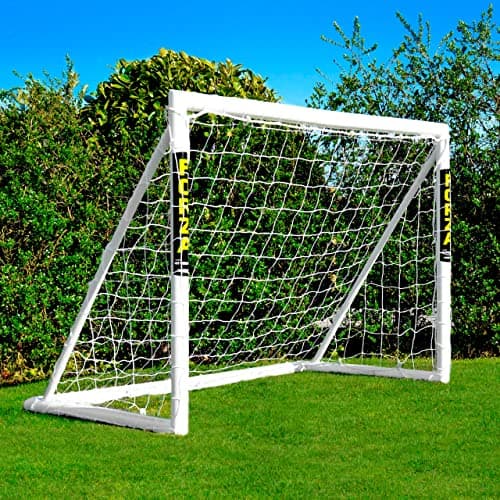 FORZA 6 x 4ft Kids Soccer Goal - The World’s #1 Backyard Goal! | 100% UK-Made, 2 Min Setup, Unbreakable Goalpost Bundle - Buy FORZA, Play Forever! (1. Goal)