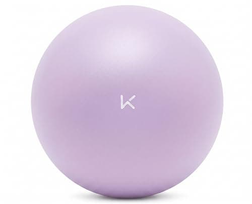 KEEP Pilates Ball- Balance Yoga Balls for Working Out, Fitness Ball for Core Strength and Physical Therapy, 25cm, Purple