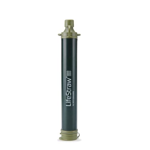 LifeStraw Personal Water Filter for Hiking, Camping, Travel, and Emergency Preparedness, Green, Stocking Stuffers, Christmas Gifts for Men and Women