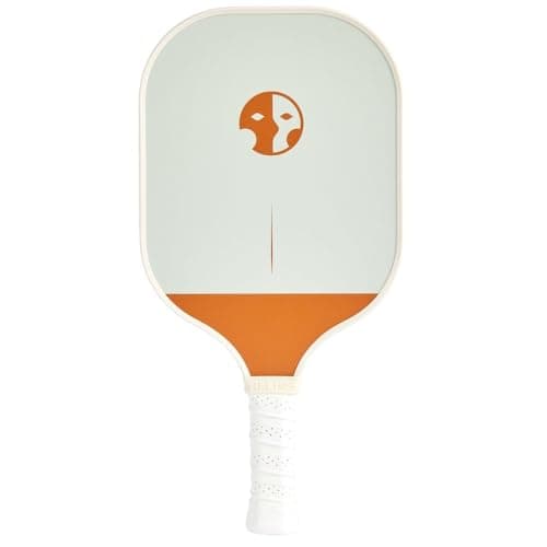 The Helios Pickleball Paddle - Rust | Particle-Printed Carbon Fiber Surface with 13mm Reactive Honeycomb Core | 8oz, Beginner to Intermediate Level Paddle for Power & Consistency | USAP Approved