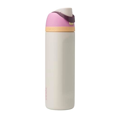 Owala FreeSip Insulated Stainless Steel Water Bottle with Straw, BPA-Free Sports Water Bottle, Great for Travel, 24 Oz, Daybreak