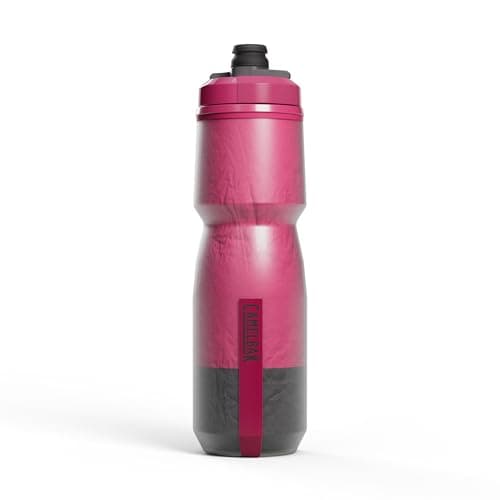 CamelBak Podium Chill Insulated Bike Squeeze Water Bottle, Cold Retention for Cycling, 24oz, Mercury Berry
